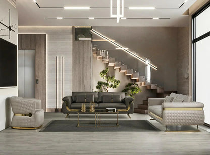Delta - Luxury Sofa Set - Royal Living Furniture