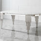 Leslie White Dining Tables - Royal Living Furniture