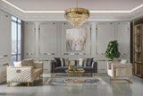 Medusa Velvet Luxury Sofa Set - Royal Living Furniture