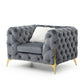 Maderno Velvet Sofa Set - Royal Living Furniture