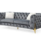 Maderno Velvet Sofa Set - Royal Living Furniture