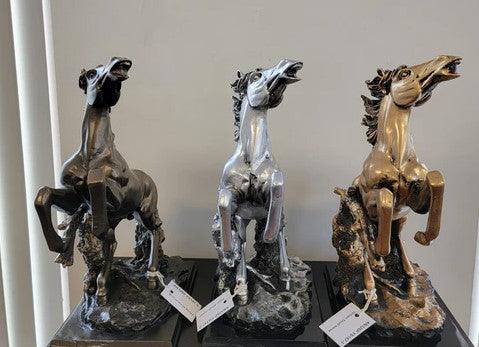 Exquisite Bronze Horse Statues - Royal Living Furniture