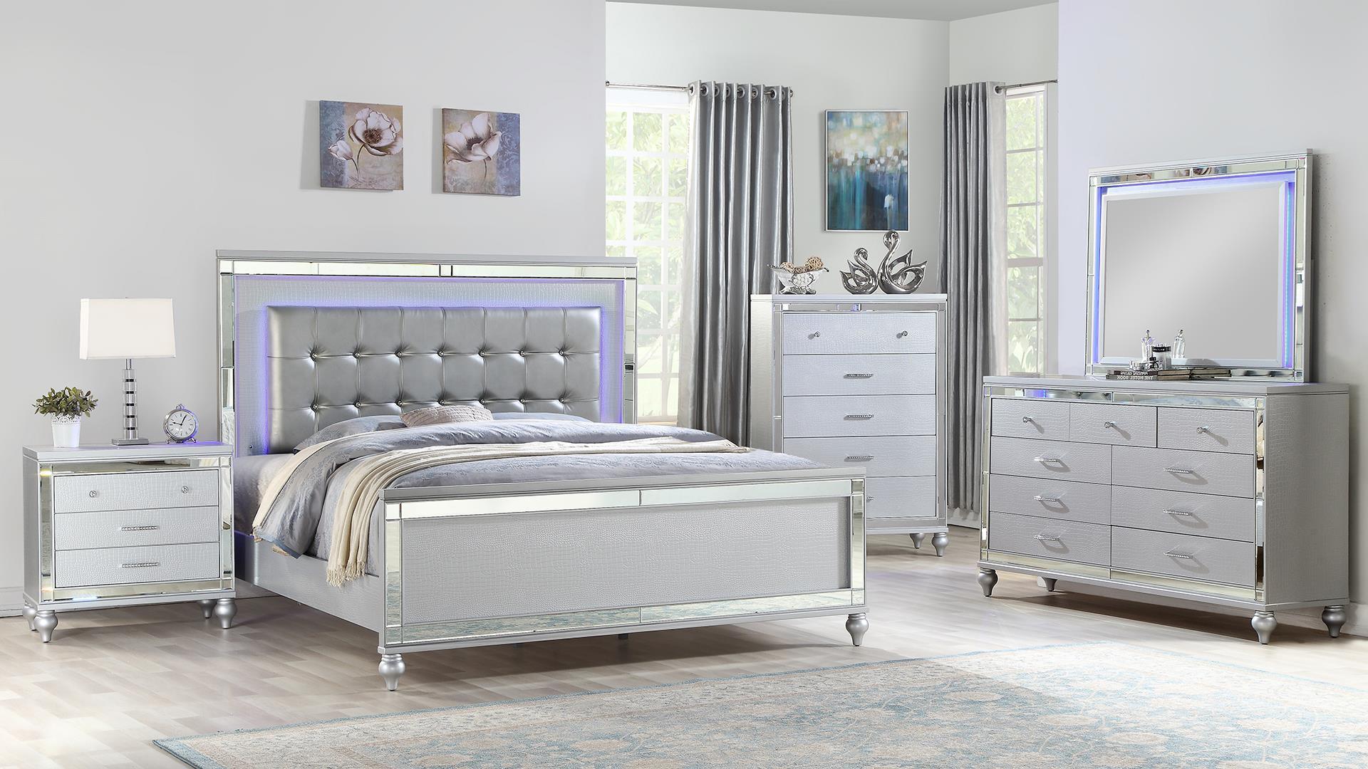 Valentino Bed - Royal Living Furniture