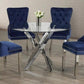 Modern Glass Dining Set - T1447 - Royal Living Furniture