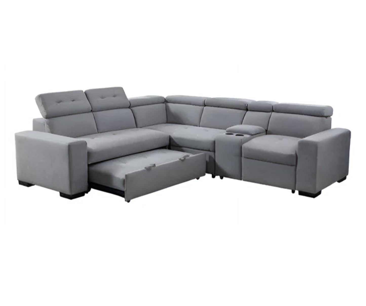 Sofa with Pull out Bed - 9219 - Royal Living Furniture