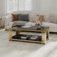 Ethan - Black Coffee Table - Royal Living Furniture