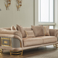 Versace Luxury Beige Sofa Set - Royal Living Furniture