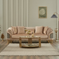 Versace Luxury Beige Sofa Set - Royal Living Furniture
