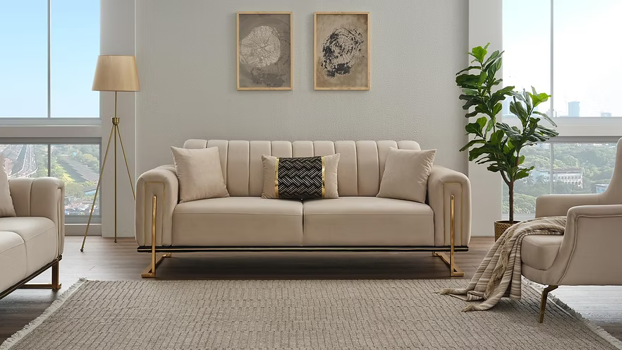 Mondo Channel  Sof Set - Royal Living Furniture