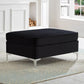 Elegant Velvet Ottoman - IF-9285 - Royal Living Furniture
