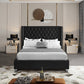 Bed Black-IF 5893 - Royal Living Furniture