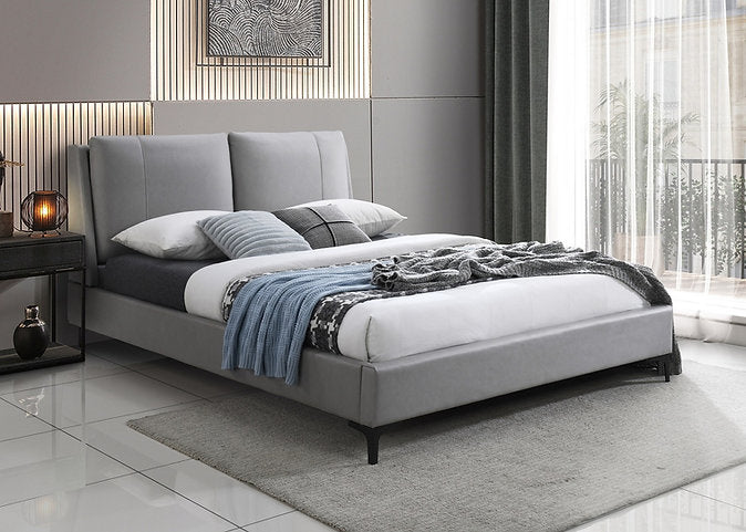 Bed Grey-IF 5340 - Royal Living Furniture