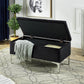 Stylish Velvet Storage Bench - IF-6255-6256-6257 - Royal Living Furniture