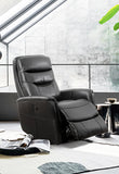 Power Recliner Chair - Black IF 6300 - Royal Living Furniture
