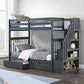 Bunk Bed Grey-B 1846 - Royal Living Furniture