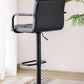 Grey & Black PU Upholstered Bar Stools - ST-7705-7706 - Royal Living Furniture