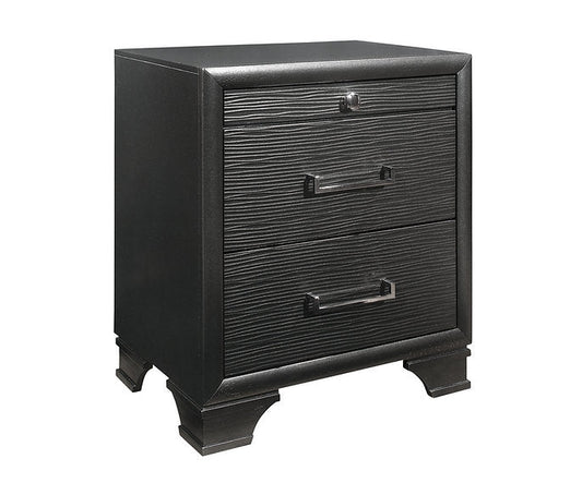 Ava 'Jordyn Grey' Nightstand - Royal Living Furniture