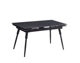 Extension Table Black Sintered Stone Marble - T 1817 - Royal Living Furniture