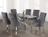 Dining Set - T 1448 - C 1250 - Royal Living Furniture