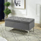 Stylish Velvet Storage Bench - IF-6255-6256-6257 - Royal Living Furniture