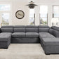 LHF Sofabed Sectional - IF 9090 - Royal Living Furniture