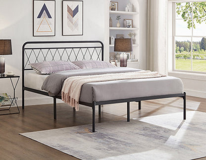 Bed Black-IF-152 - Royal Living Furniture