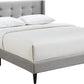 Button Tufted Bed - IF 5270 - Royal Living Furniture