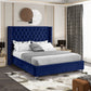 Bed Blue-IF 5891 - Royal Living Furniture