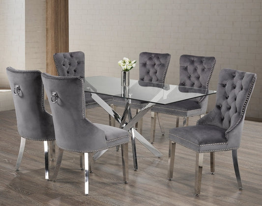Dining Set - T 1448 - C 1260 - Royal Living Furniture