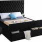 Bed Black-IF 5793 - Royal Living Furniture