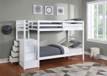 Bunk Bed White - B 1892 - Royal Living Furniture
