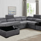 LHF Sofabed Sectional - IF 9090 - Royal Living Furniture