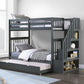 Bunk Bed Grey-B 1846 - Royal Living Furniture