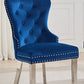 Dining Chair Blue - C 1247 - Royal Living Furniture