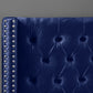 Bed Blue-IF 5891 - Royal Living Furniture