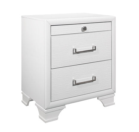 Jordyn (White) Night Stand - Royal Living Furniture