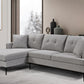 LHF Sectional Grey Fabric - IF 9060 - Royal Living Furniture