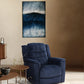 Recliner Chair Blue - IF 6347 - Royal Living Furniture