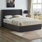 Bed Grey-IF 5408 - Royal Living Furniture