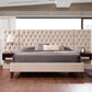 Bed Creme Beige-IF 5565 - Royal Living Furniture
