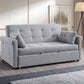 Sofabed Large Grey Fabric - IF 9046 - Royal Living Furniture