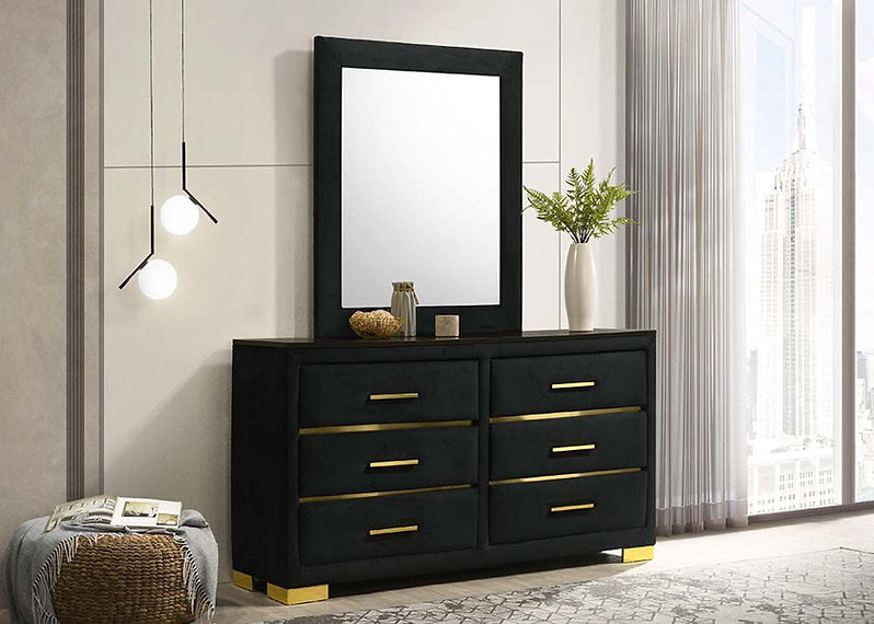 Aurora Dresser & Mirror - Royal Living Furniture