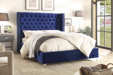 Bed Blue-IF 5891 - Royal Living Furniture