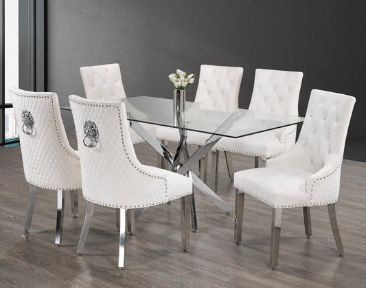 Dining Set - T 1448 - C 1253 - Royal Living Furniture