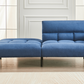 Klik Klak Sofa Bed Blue Fabric - IF 8040 - Royal Living Furniture