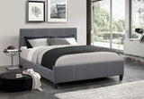 Bed Grey-IF 5430 - Royal Living Furniture