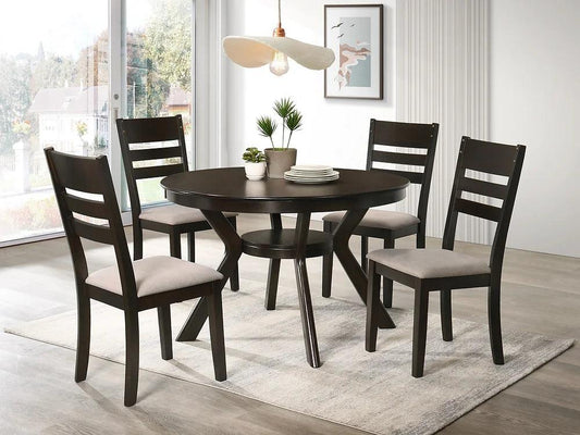 Solid Wood Dining Table Set - IF1085 - Royal Living Furniture