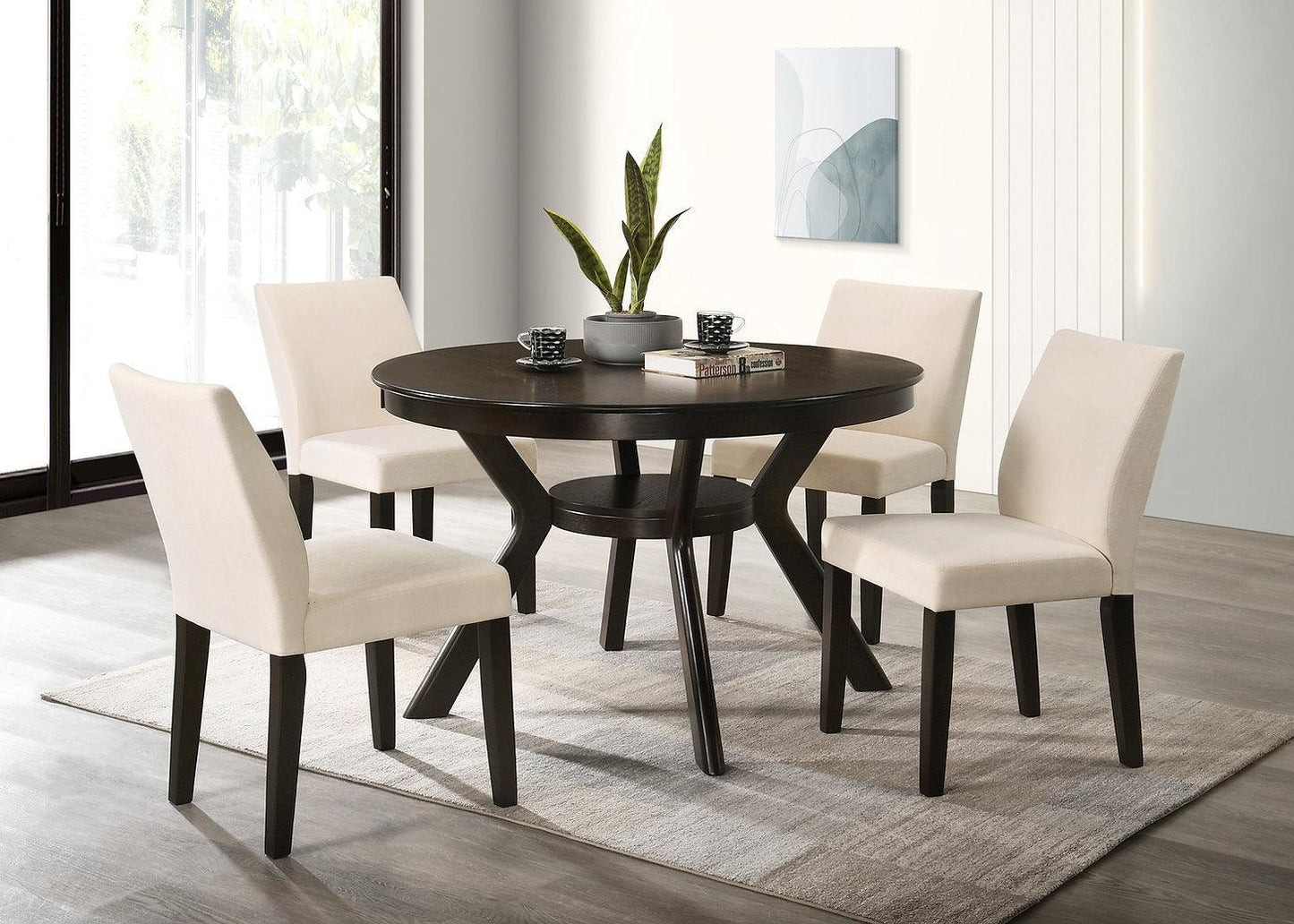 Solid Wood Dining Table Set - IF1085 - Royal Living Furniture