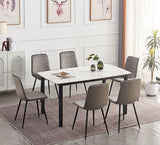 7pc Dining Set - T 1815 C 1817 - Royal Living Furniture