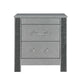 Logan-Silver Night Stand - Royal Living Furniture
